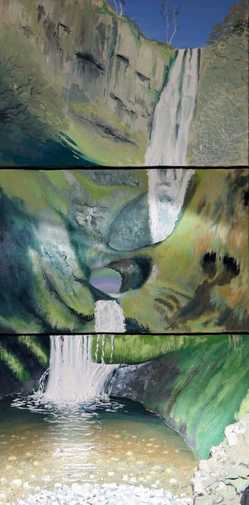 Waterfall Triptych