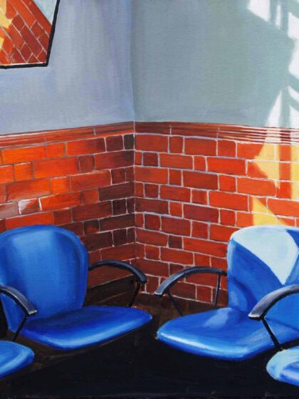 Waiting Room 51cm x 76cm